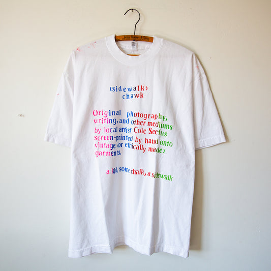 brand signage baby t-shirt, fountain print