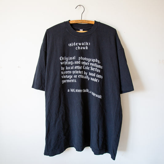 brand signage baby t-shirt, black