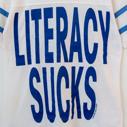LITERACY SUCKS, sz M/L