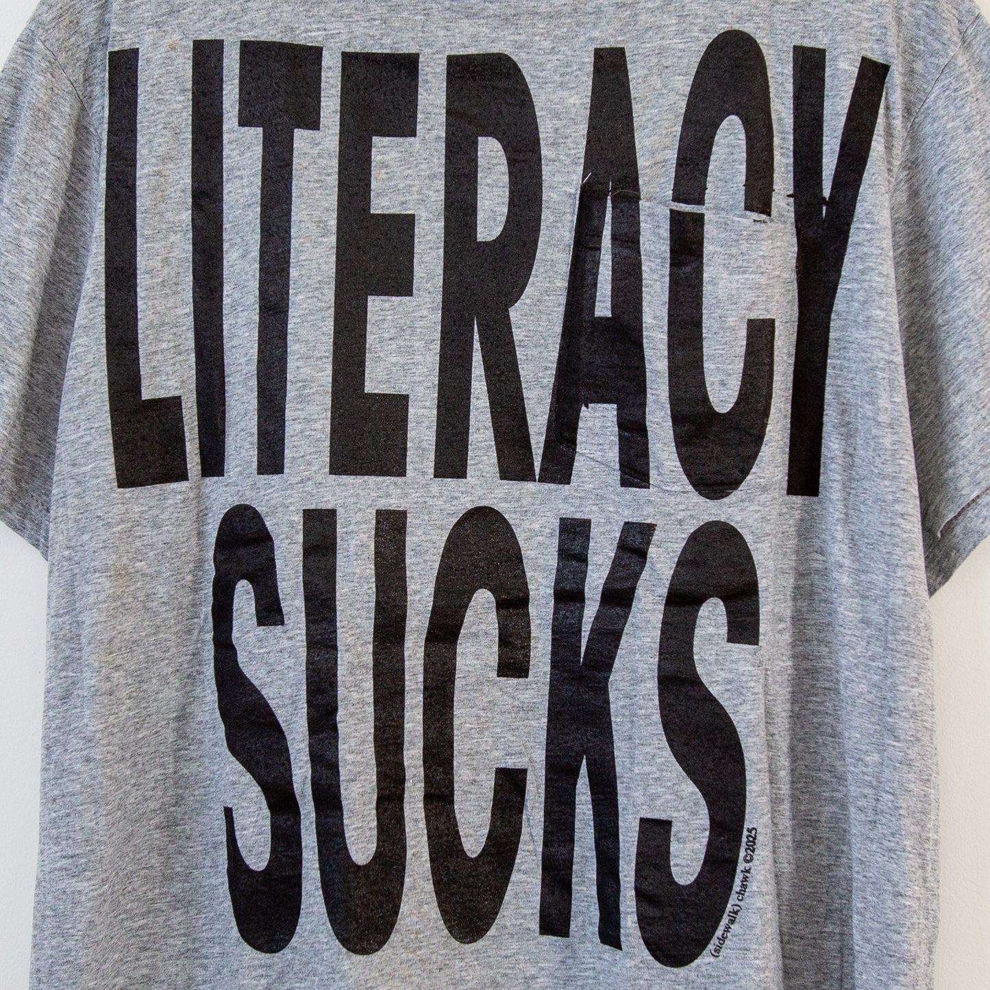 LITERACY SUCKS, sz L