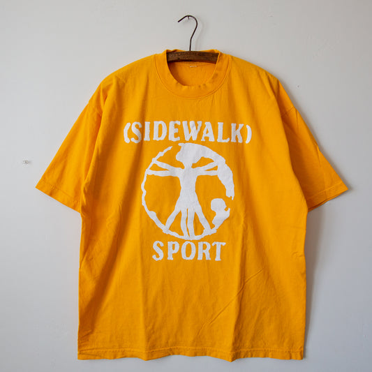 (SIDEWALK) SPORT t-shirt, varsity yellow