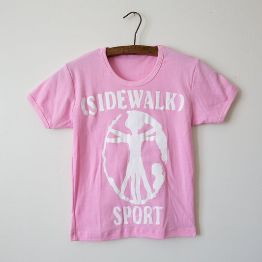(SIDEWALK) SPORT baby t-shirt, light pink