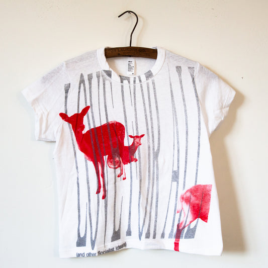 LOVE FOR ALL v.1 baby t-shirt, white