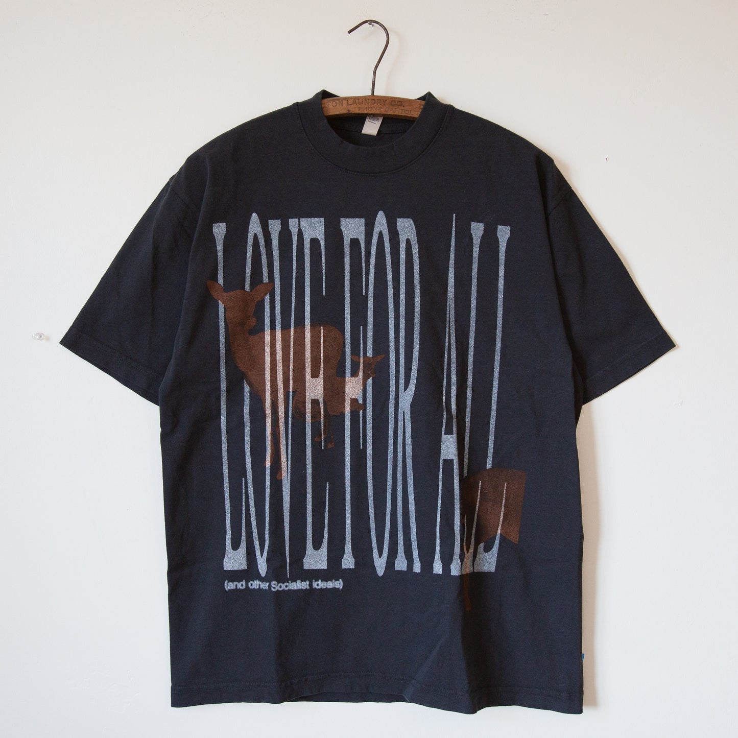 LOVE FOR ALL v.1 t-shirt, black