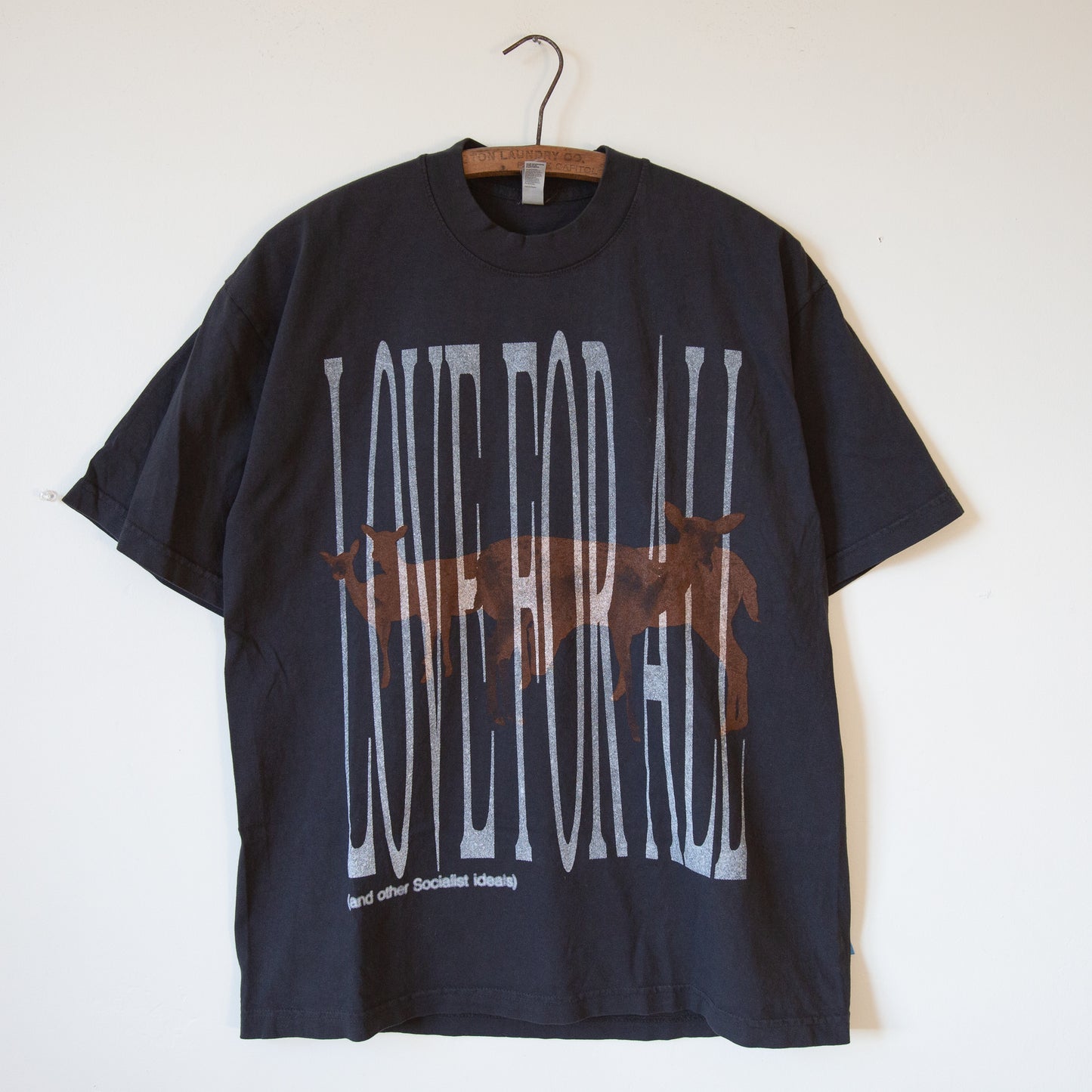 LOVE FOR ALL v.2 t-shirt, black