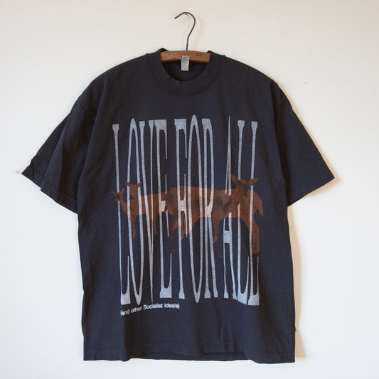 LOVE FOR ALL v.2 t-shirt, black