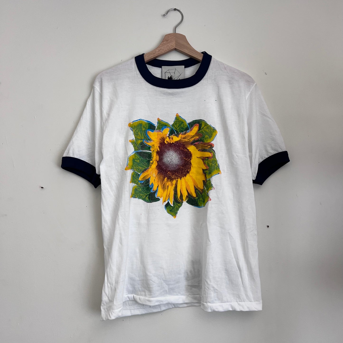 SUNFLOWER navy ringer