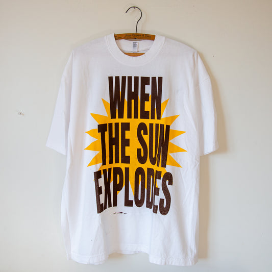 SUN EXPLODES t-shirt, white