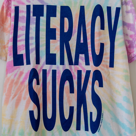 LITERACY SUCKS, sz L