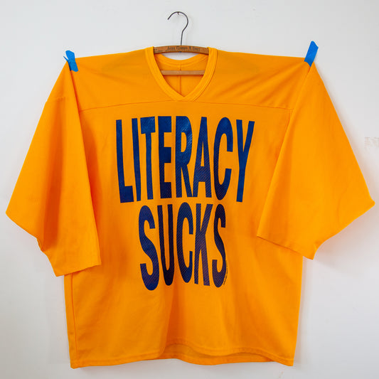 LITERACY SUCKS, sz XXL