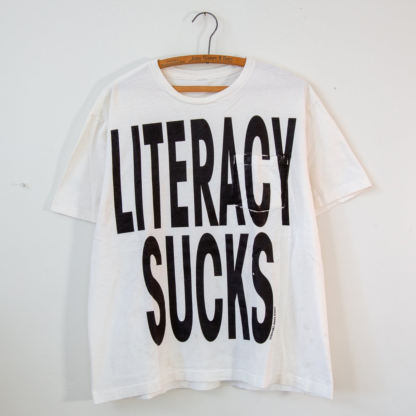 LITERACY SUCKS, sz XL