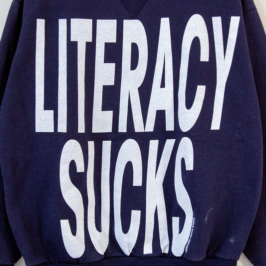 LITERACY SUCKS, sz M