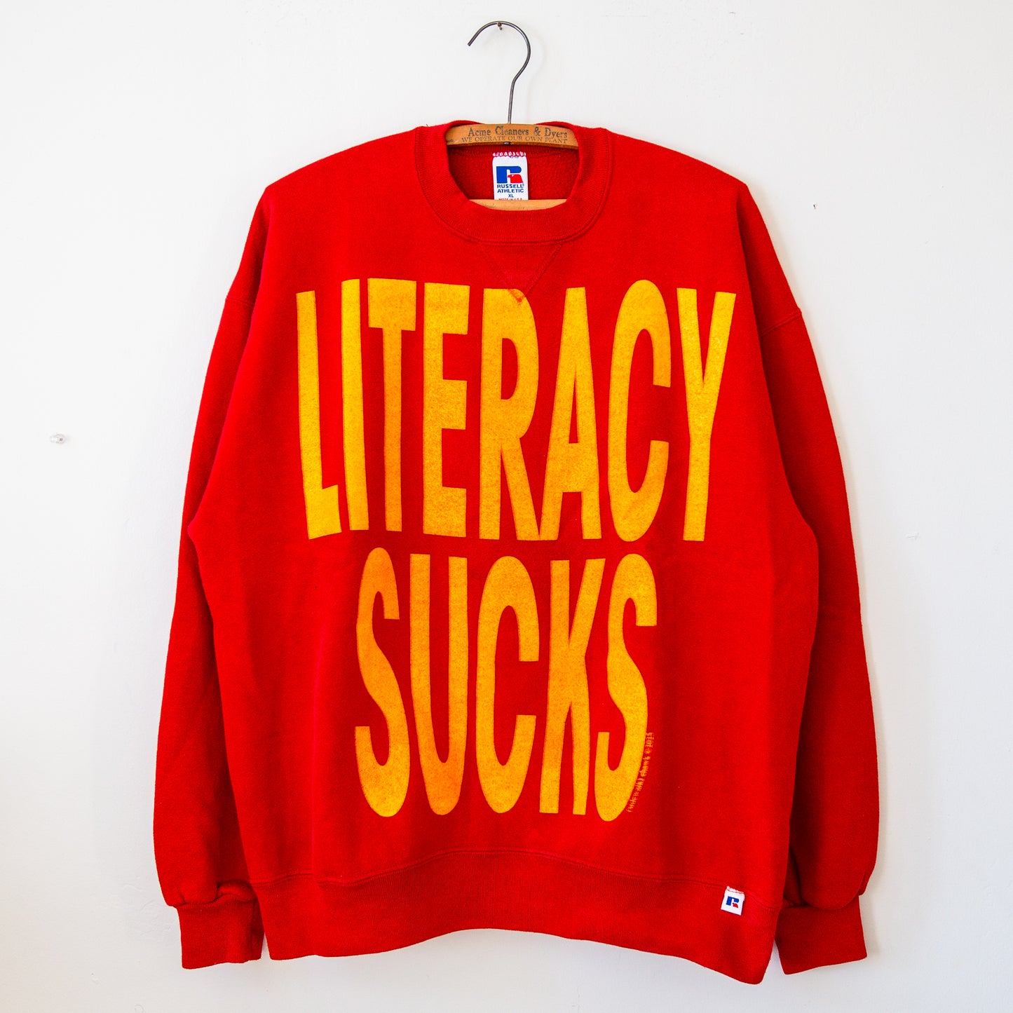 LITERACY SUCKS, sz XL