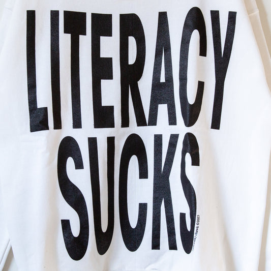 LITERACY SUCKS, sz M