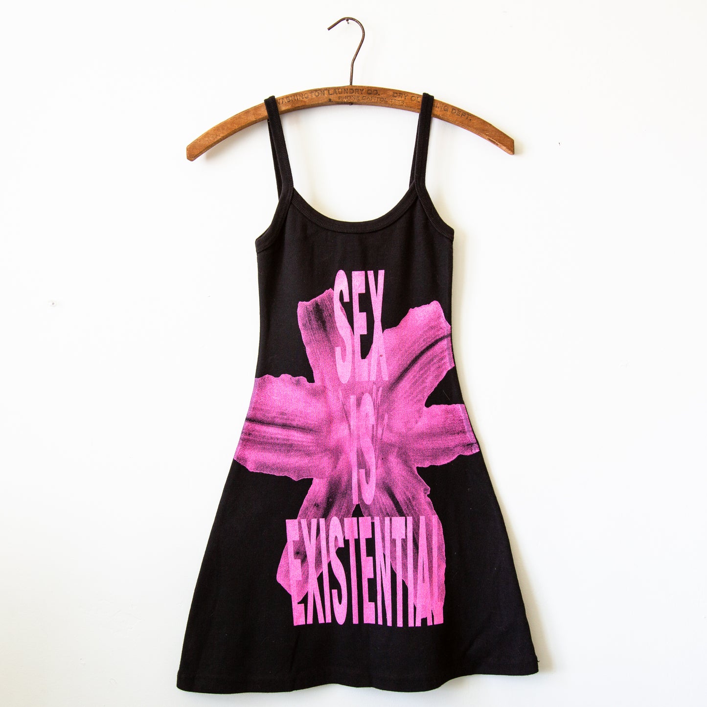 SEX IS EXISTENTIAL dress, pink