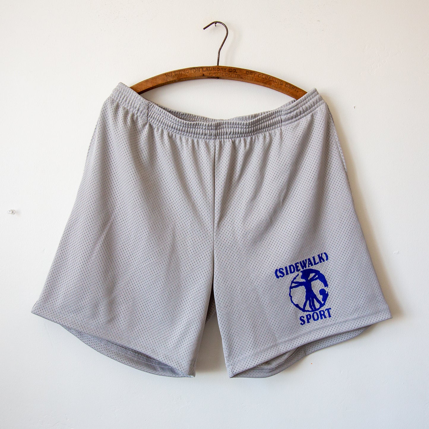 (SIDEWALK) SPORT unisex mesh short, grey
