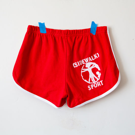 (SIDEWALK) SPORT femme PE short, red