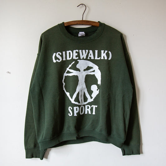 (SIDEWALK) SPORT crewneck, sz L