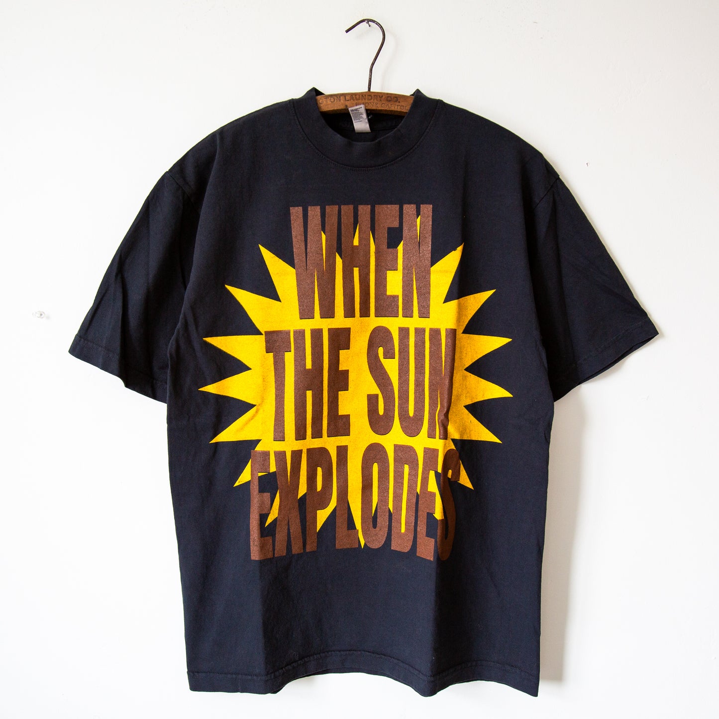 SUN EXPLODES t-shirt, black