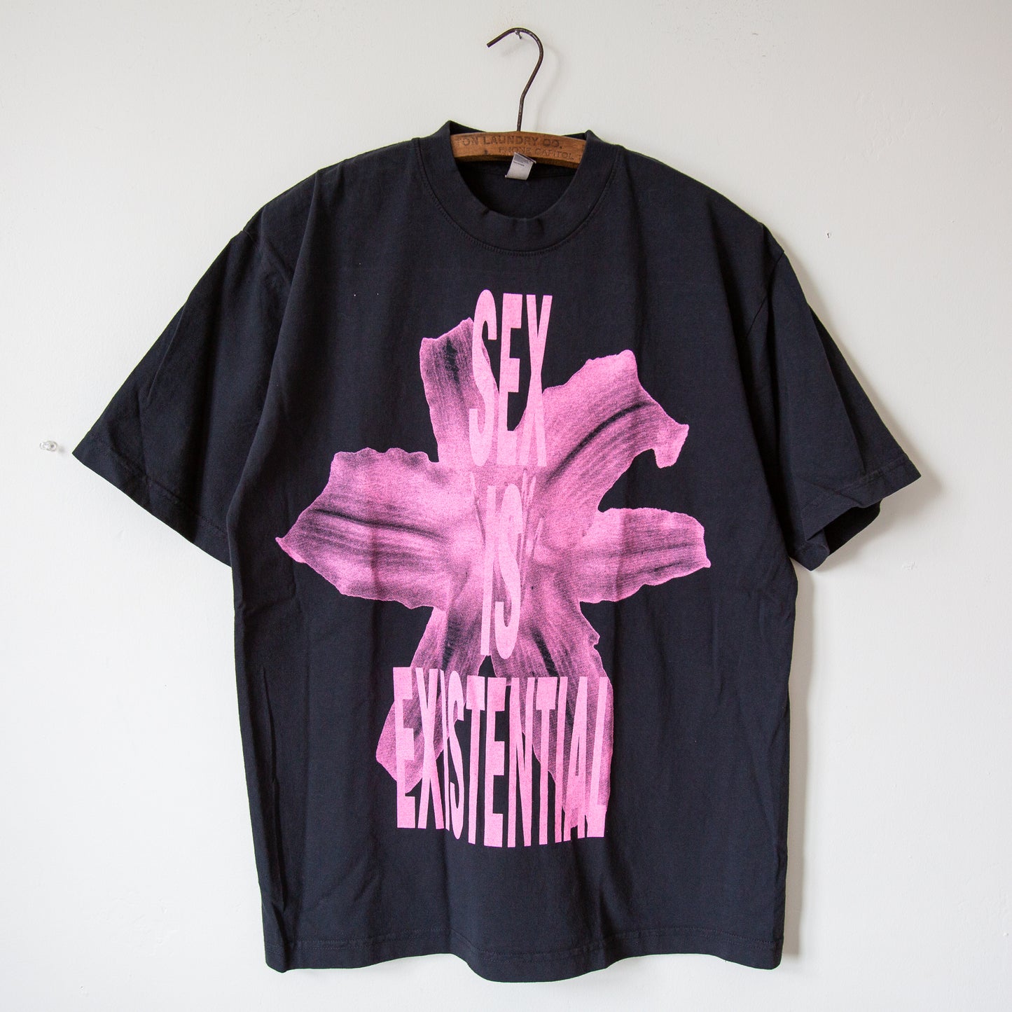 SEX IS EXISTENTIAL t-shirt, black