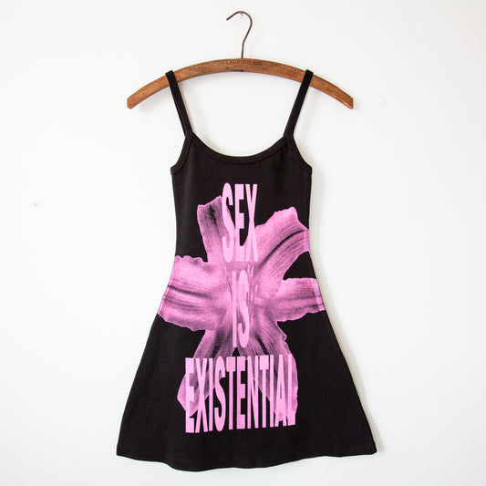 SEX IS EXISTENTIAL dress