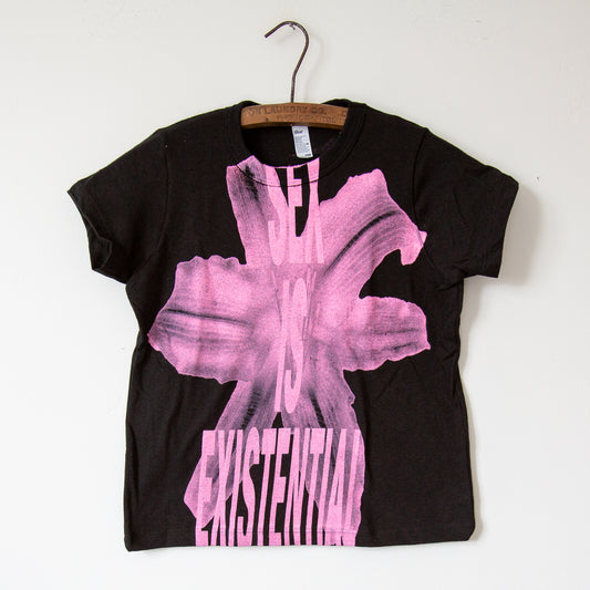 SEX IS EXISTENTIAL baby t-shirt, black